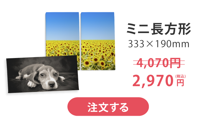 キャンバスプリント 印刷 写真やイラスのウェルカムボードにも