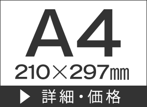 A４(210×297mm)
